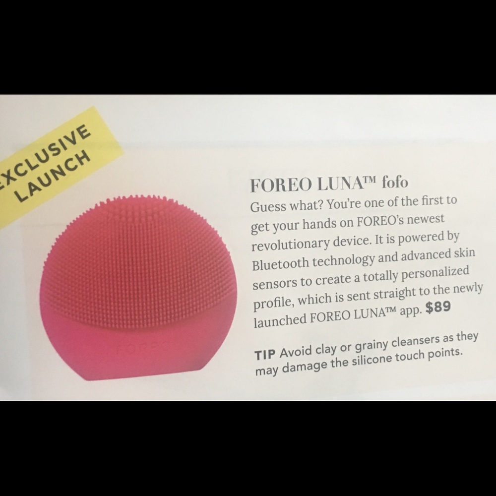 Foreo Luna Fofo facial cleansing device BNWT